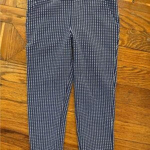 Janie and Jack gingham jacquard slacks
